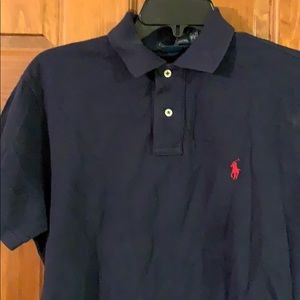 New Polo Ralph Lauren men’s polo shirt M Navy Blue